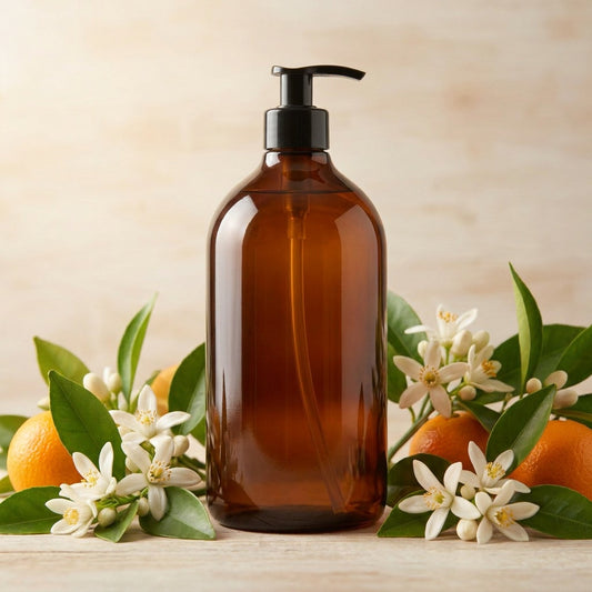 Neroli masāžas eļļa ar pumpi 0,75 l