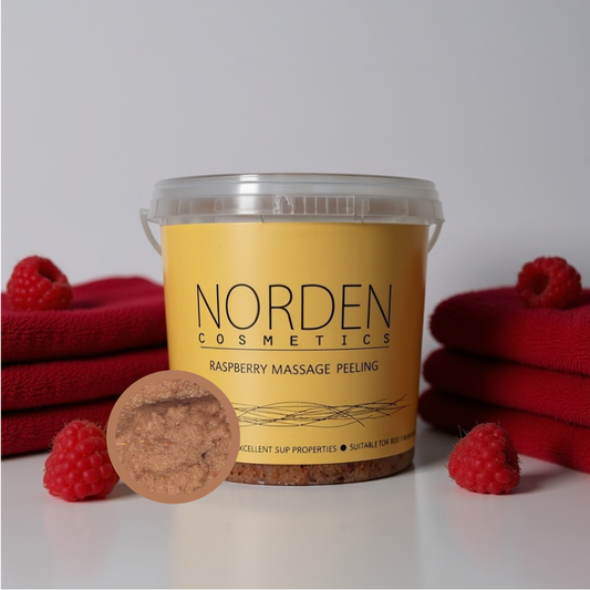 Raspberry massage scrub 1 kg