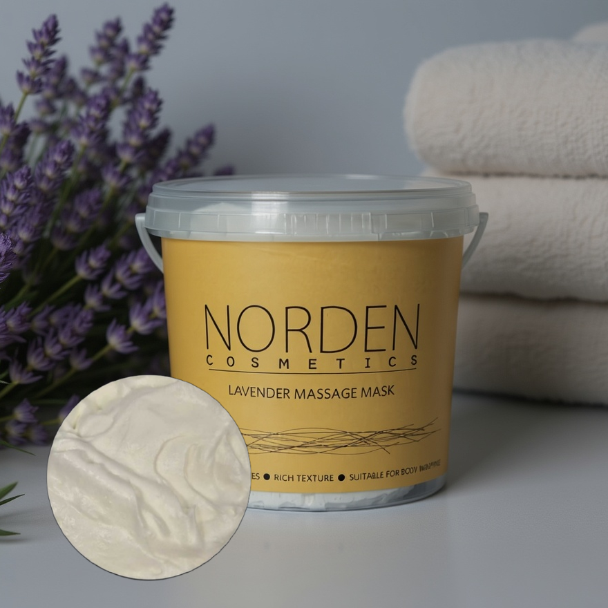 Lavender massage mask - soft 1 liter